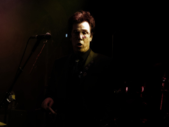 Slim Jim Phantom band 2018 (supporting The Damned)